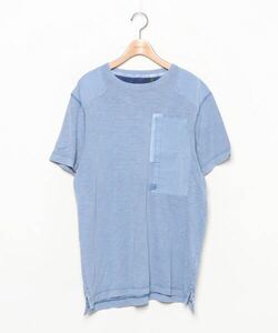 「G-STAR RAW」 半袖Tシャツ LARGE ライトブルー メンズ