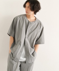 「niko and...」 半袖シャツ LARGE グレー メンズ