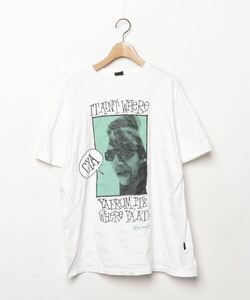 「CANAL JEAN」 半袖Tシャツ ONE SIZE ホワイト レディース