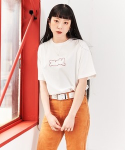 「X-girl」 半袖Tシャツ S ホワイト レディース