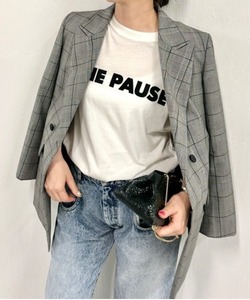 「Whim Gazette」 「THE PAUSE」半袖Tシャツ FREE オフホワイト レディース