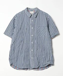 「BEAMS」 半袖シャツ X-LARGE ネイビー メンズ