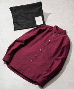 「URBAN RESEARCH ROSSO MEN」 長袖シャツ LARGE ボルドー メンズ