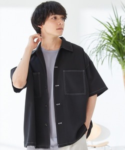 「MONO-MART」 半袖シャツ FREE ブラック メンズ