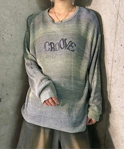 「sedacle」 長袖ニット MEDIUM ブルー メンズ