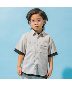 [WASK] [KIDS] рубашка с коротким рукавом 160 бежевый Kids 