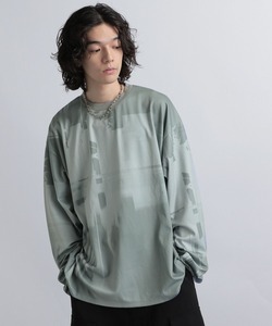 「HARE」 長袖Tシャツ FREE グレー メンズ