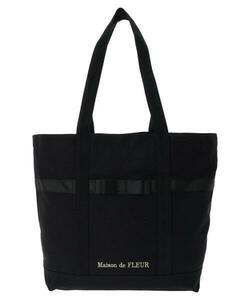 「Maison de FLEUR」 トートバッグ FREE ブラック レディース