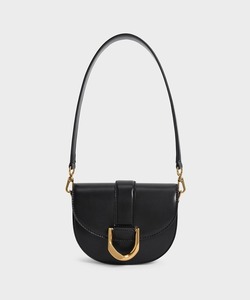 「CHARLES & KEITH」 2WAYバッグ S ブラック レディース