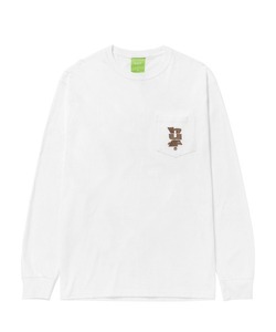 「HUF」 長袖Tシャツ X-LARGE ホワイト メンズ