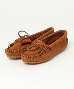 「Minnetonka」 モカシンシューズ 5 ブラウン レディース