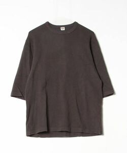 「BARNS OUTFITTERS」 7分袖Tシャツ L グレー メンズ