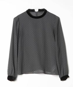 「URBAN RESEARCH ROSSO WOMEN」 長袖ブラウス FREE チャコールグレー レディース