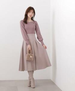 「PROPORTION BODY DRESSING」 フレアスカート SMALL グレー レディース