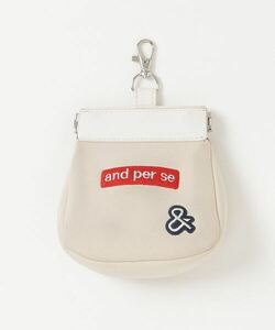 「and per se」 ポーチ ONE SIZE ベージュ メンズ