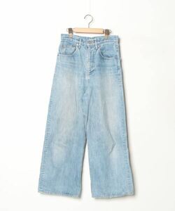 「JOURNAL STANDARD」 加工デニムパンツ 36 ネイビー レディース