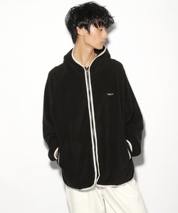 「PBLIM」 ジップアップパーカー MEDIUM ブラック レディース