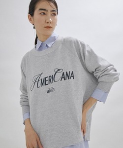 「AMERICANA」 スウェットカットソー FREE グレー レディース