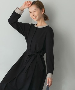 「URBAN RESEARCH ROSSO WOMEN」 長袖ワンピース FREE ブルー系その他 レディース