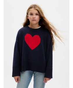 「GAP」 「KIDS」長袖ニット X-LARGE レッド キッズ