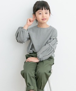 「URBAN RESEARCH DOORS」 「KIDS」長袖ブラウス 105 ブラック キッズ