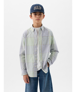 「GAP」 「KIDS」長袖シャツ XX-LARGE グリーン キッズ