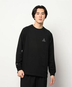 「The DUFFER of ST.GEORGE」 長袖Tシャツ X-LARGE ブラック メンズ