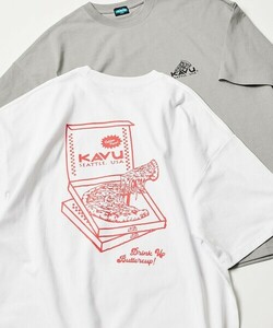 「FREAK'S STORE」 「KAVU」半袖Tシャツ LARGE ホワイト メンズ