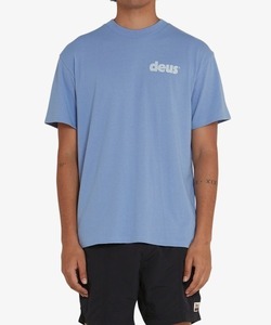 「DEUS EX MACHINA」 半袖Tシャツ SMALL ブルー メンズ