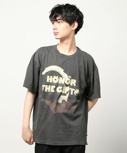 「Honor gathering」 半袖Tシャツ L ブラック メンズ