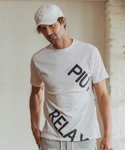 「1piu1uguale3 RELAX」 半袖Tシャツ SMALL ホワイト メンズ