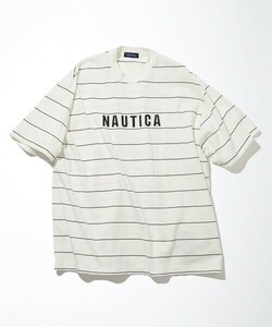 「NAUTICA」 半袖Tシャツ MEDIUM オフホワイト メンズ