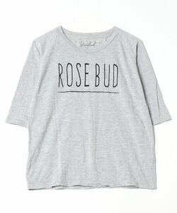 「ROSE BUD」 半袖Tシャツ FREE グレー レディース