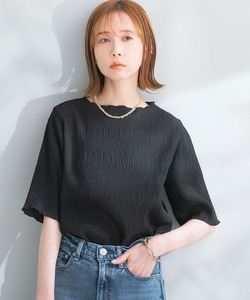 「URBAN RESEARCH ROSSO WOMEN」 半袖ブラウス FREE ブラック レディース