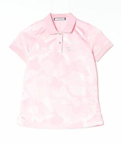 「MARK & LONA」 半袖ポロシャツ 36 ピンク レディース