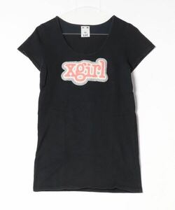 「X-girl」 半袖Tシャツ 2 ブラック レディース