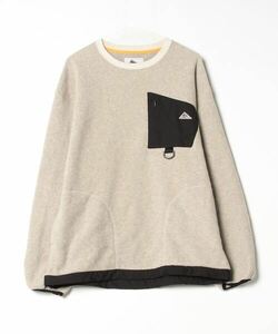 「SHIPS」 ワンポイント長袖Tシャツ「KELTYコラボ」 X-LARGE ベージュ メンズ