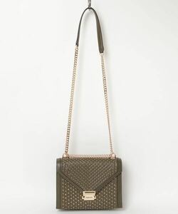 「MICHAEL KORS」 ショルダーバッグ FREE オリーブ レディース