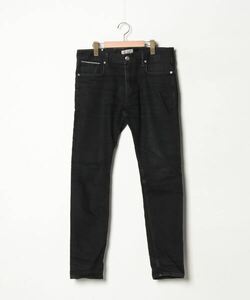 「SCOTCH&SODA」 加工デニムパンツ W33 L32 ブラック レディース