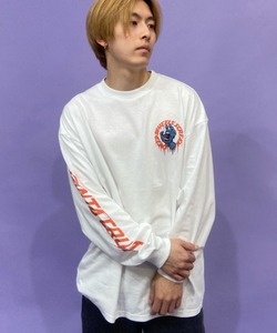 「SANTA CRUZ」 長袖Tシャツ X-LARGE ホワイト メンズ