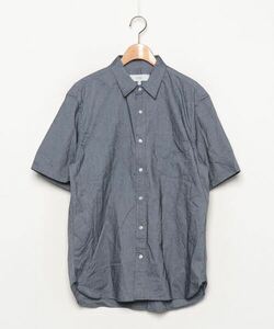 「URBAN RESEARCH ROSSO MEN」 半袖シャツ LARGE インディゴブルー メンズ