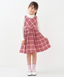 「kate spade new york kids」 「KIDS」サロペットスカート 120cm ピンク キッズ