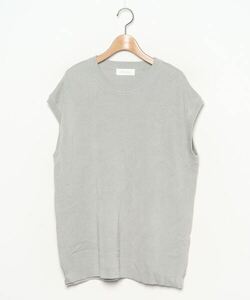 「remer」 ノースリーブニット MEDIUM グレー メンズ