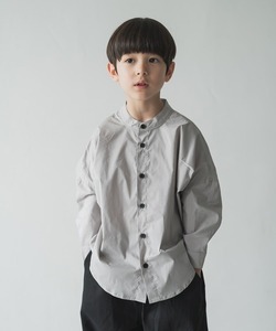 「riziere」 「KIDS」長袖シャツ 110 グレー キッズ