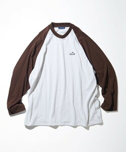 「NAUTICA」 長袖Tシャツ MEDIUM ブラウン メンズ