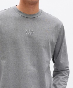 「GAP」 長袖Tシャツ X-SMALL グレー メンズ