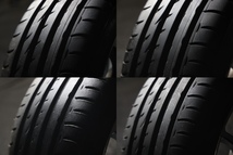 ★バリ山 205/45R16 ENKEI製アルミ ROADSTONE N8000 ラジアル アクアヴィッツスペイドｂBキューブノートマーチデミオフィット等_画像6