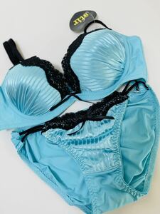 B-2bla shorts set bra C75 shorts M turquoise bra shorts set woman underwear underwear innerwear 