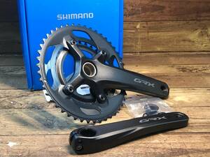 HE832 シマノ SHIMANO GRX FC-RX600 クランクセット 165mm 46/30T 未使用