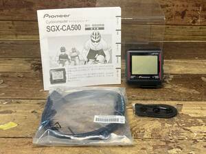 HU486 パイオニア PIONEER SGX-CA500 サイクルコンピューター 本体のみ 起動確認済